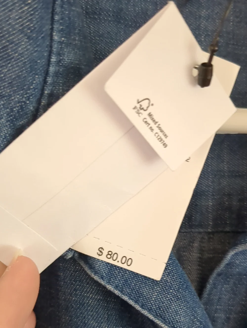 NWT XS Banana Republic Factory Blue Long Sleeve Button Up Shirt Top